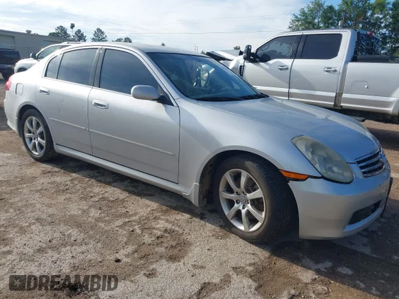 ✅ 2006 Infiniti G35 • VIN: JNKCV51E06M505588 • Lot: 45218126. Wystawiony na IAAI z przebiegiem 181 076 mil. Bezpłatny archiwum sprzedaży aukcyjnych z USA i szczegółowy raport historii pojazdu na DreamBid. Zdjęcie 1.