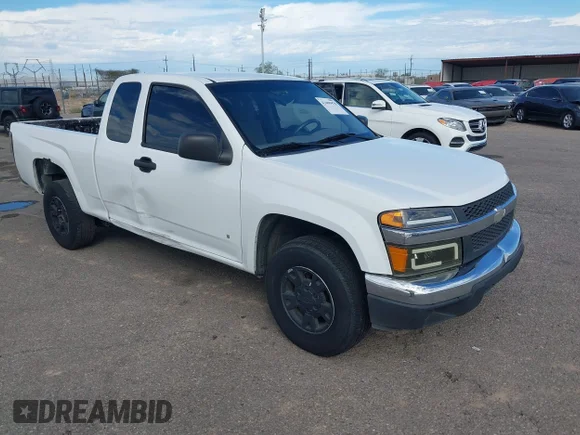✅ 2006 Chevrolet Colorado Work Truck • VIN: 1GCCS196868199085 • Lot: 43495978. Listed on IAAI with 154,197 mi. Free auction sales archive from the USA and detailed vehicle history report at DreamBid. Image 1.
