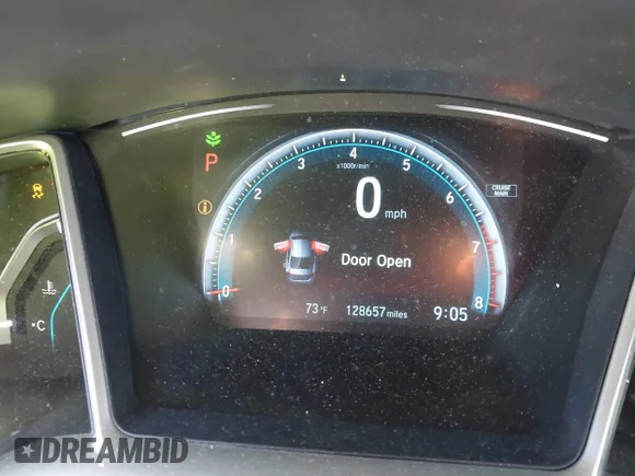 ✅ 2018 Honda Civic EX • VIN: 2HGFC2F75JH504933 • Lot: 44613028. Listed on IAAI with 128,657 mi. Free auction sales archive from the USA and detailed vehicle history report at DreamBid. Image 7.