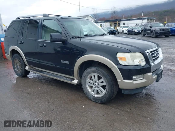 ✅ 2007 Ford Explorer Eddie Bauer • VIN: 1FMEU74E07UB59267 • Лот: 44582160. Опубликован ранее на IAAI с пробегом 180 994 миль. Бесплатный доступ к архиву аукционных продаж из США и подробный отчёт об истории автомобиля на DreamBid. Изображение 1.