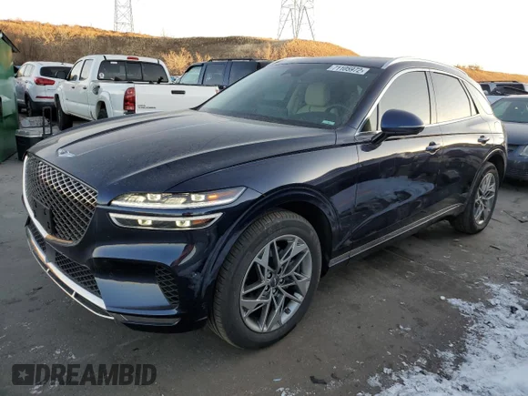 ✅ 2022 Genesis GV70 2.5T • VIN: KMUMADTB3NU046146 • Lot: 71105972. Wystawiony na Copart z przebiegiem 8 872 mil. Bezpłatny archiwum sprzedaży aukcyjnych z USA i szczegółowy raport historii pojazdu na DreamBid. Zdjęcie 1.