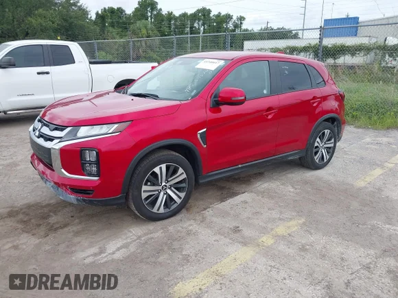 ✅ 2025 Mitsubishi Outlander S • VIN: JA4ARUAU8SU000790 • Lot: 45340017. Listed on IAAI with 35,352 mi. Free auction sales archive from the USA and detailed vehicle history report at DreamBid. Image 2.
