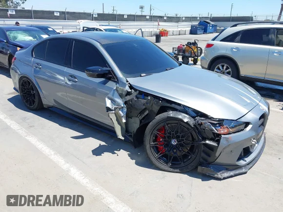 ✅ 2023 BMW M3 Competition xDrive • VIN: WBS43AY05PFP39755 • Лот: 42613821. Опубликован ранее на IAAI с пробегом 9 088 миль. Бесплатный доступ к архиву аукционных продаж из США и подробный отчёт об истории автомобиля на DreamBid. Изображение 1.