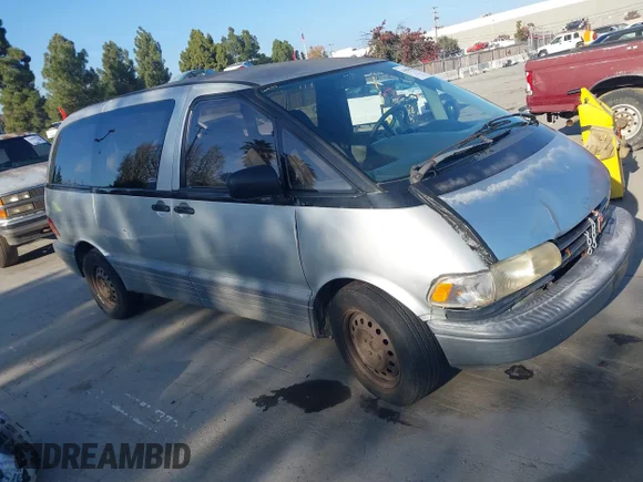 ✅ 1993 Toyota Previa LE • VIN: JT3AC12R6P1063822 • Lot: 43819950. Listed on IAAI with 294,925 mi. Free auction sales archive from the USA and detailed vehicle history report at DreamBid. Image 1.