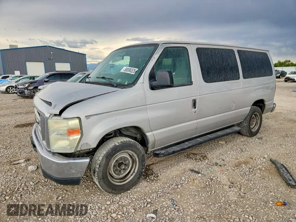 ✅ 2009 Ford Econoline Passenger XL • VIN: 1FBNE31L49DA56387 • Lot: 58896526. Listed on Copart with 164,721 mi. Free auction sales archive from the USA and detailed vehicle history report at DreamBid. Image 1.
