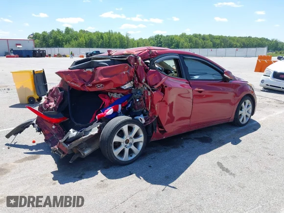 ✅ 2013 Hyundai Elantra Limited • VIN: 5NPDH4AE2DH452746 • Lot: 45044709. Wystawiony na IAAI z przebiegiem Nie podano. Bezpłatny archiwum sprzedaży aukcyjnych z USA i szczegółowy raport historii pojazdu na DreamBid. Zdjęcie 4.