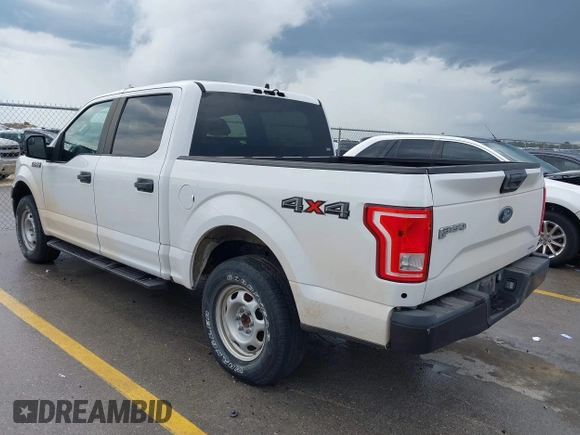 ✅ 2016 Ford F-150 XL • VIN: 1FTEW1E87GKF35138 • Lot: 43013213. Wystawiony na IAAI z przebiegiem 53 186 mil. Bezpłatny archiwum sprzedaży aukcyjnych z USA i szczegółowy raport historii pojazdu na DreamBid. Zdjęcie 3.