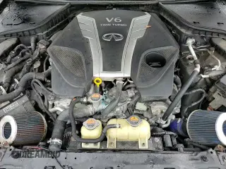 ✅ 2018 Infiniti Q50 Red Sport 400 • VIN: JN1FV7AR6JM481144 • Lot: 86242095. Listed on Copart with 111,506 mi. Free auction sales archive from the USA and detailed vehicle history report at DreamBid. Image 15.