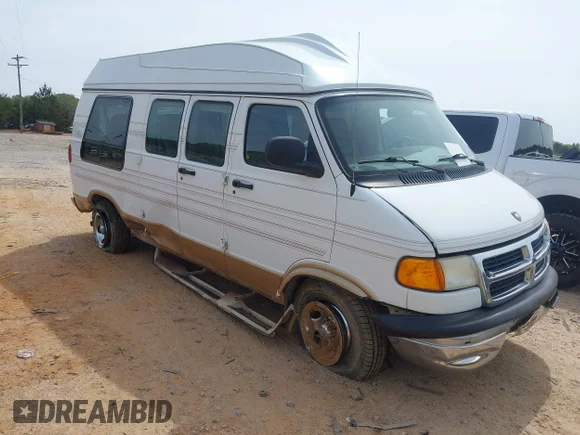✅ 1999 Dodge Cargo • VIN: 2B6HB11Y0XK549704 • Lot: 44772318. Listed on IAAI with 145,982 mi. Free auction sales archive from the USA and detailed vehicle history report at DreamBid. Image 1.