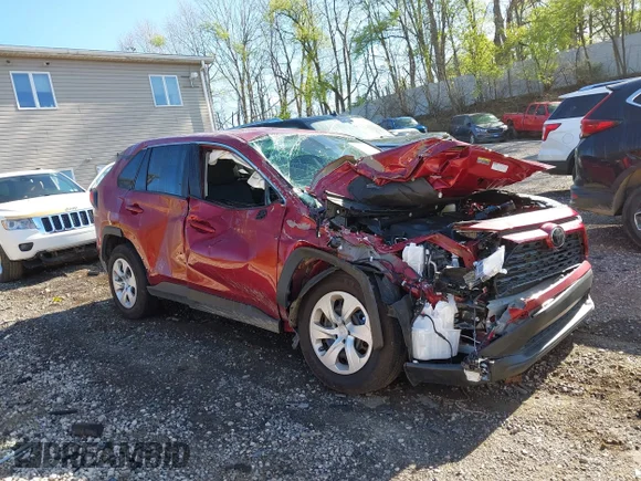 ✅ 2023 Toyota RAV4 LE • VIN: 2T3F1RFV9PW337092 • Lot: 44948198. Wystawiony na IAAI z przebiegiem Nie podano. Bezpłatny archiwum sprzedaży aukcyjnych z USA i szczegółowy raport historii pojazdu na DreamBid. Zdjęcie 1.