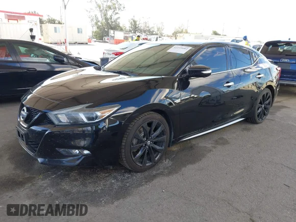 ✅ 2018 Nissan Maxima SL • VIN: 1N4AA6AP4JC371488 • Lot: 42255682. Listed on IAAI with 96,696 mi. Free auction sales archive from the USA and detailed vehicle history report at DreamBid. Image 2.