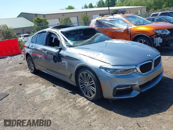 ✅ 2017 BMW 5 Series 540i xDrive • VIN: WBAJE7C36HG890699 • Lot: 45029064. Listed on IAAI with 104,693 mi. Free auction sales archive from the USA and detailed vehicle history report at DreamBid. Image 1.