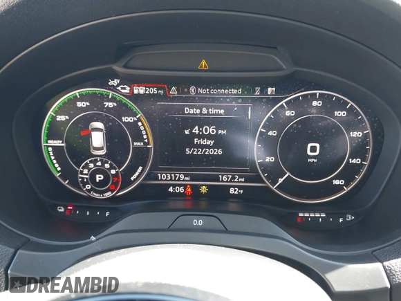 ✅ 2017 Audi A3 e-tron Sportback Premium Plus • VIN: WAUTPBFF2HA045699 • Lot: 45193402. Listed on IAAI with 103,179 mi. Free auction sales archive from the USA and detailed vehicle history report at DreamBid. Image 7.