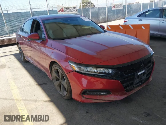 ✅ 2018 Honda Accord Touring • VIN: 1HGCV1F90JA004069 • Lot: 45423388. Wystawiony na IAAI z przebiegiem 85 943 mil. Bezpłatny archiwum sprzedaży aukcyjnych z USA i szczegółowy raport historii pojazdu na DreamBid. Zdjęcie 1.