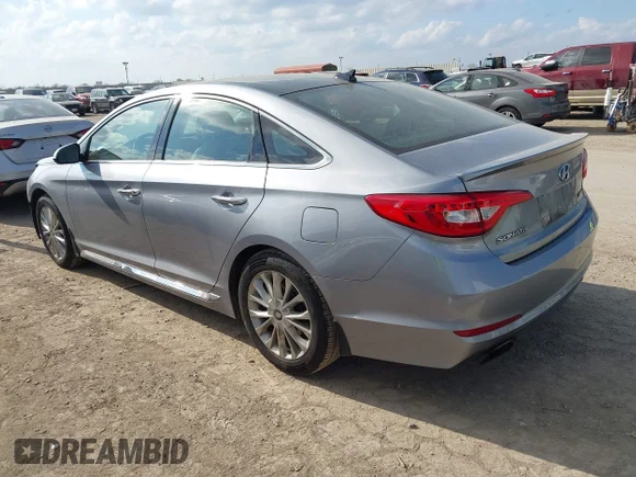 ✅ 2015 Hyundai Sonata Sport • VIN: 5NPE34AF6FH248241 • Lot: 43987425. Wystawiony na IAAI z przebiegiem 125 109 mil. Bezpłatny archiwum sprzedaży aukcyjnych z USA i szczegółowy raport historii pojazdu na DreamBid. Zdjęcie 3.