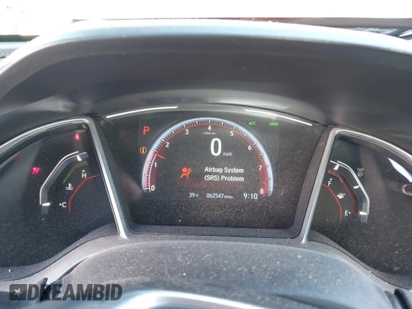 ✅ 2020 Honda Civic Sport • VIN: 19XFC2F83LE029790 • Lot: 43948885. Wystawiony na IAAI z przebiegiem 62 549 mil. Bezpłatny archiwum sprzedaży aukcyjnych z USA i szczegółowy raport historii pojazdu na DreamBid. Zdjęcie 7.