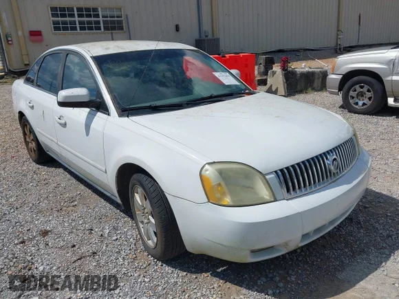 ✅ 2005 Mercury Montego Luxury • VIN: 1MEFM40195G613035 • Lot: 43337679. Wystawiony na IAAI z przebiegiem Nie podano. Bezpłatny archiwum sprzedaży aukcyjnych z USA i szczegółowy raport historii pojazdu na DreamBid. Zdjęcie 1.