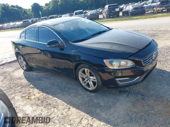✅ 2015 Volvo S60 T5 Drive-E Premier • VIN: YV126MFK7F1355641 • Lot: 43102167. Listed on IAAI with 166,406 mi. Free auction sales archive from the USA and detailed vehicle history report at DreamBid. Image 1.