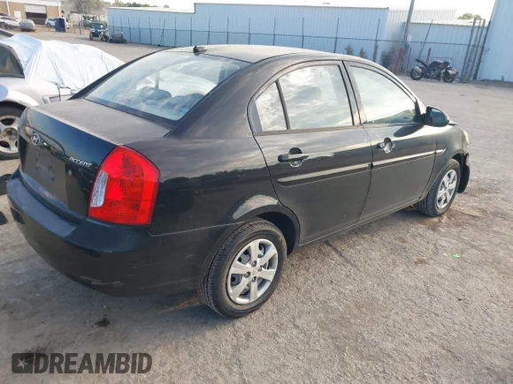 ✅ 2009 Hyundai Accent Auto GLS • VIN: KMHCN46C39U299878 • Lot: 43479557. Listed on IAAI with 121,290 mi. Free auction sales archive from the USA and detailed vehicle history report at DreamBid. Image 4.
