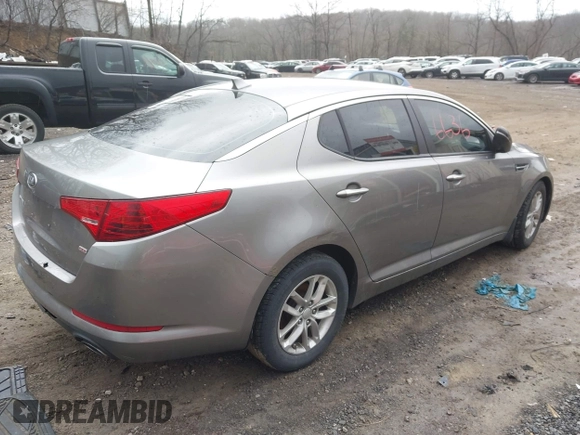 ✅ 2013 Kia Optima LX • VIN: 5XXGM4A78DG189152 • Lot: 44586636. Wystawiony na IAAI z przebiegiem 132 964 mil. Bezpłatny archiwum sprzedaży aukcyjnych z USA i szczegółowy raport historii pojazdu na DreamBid. Zdjęcie 4.