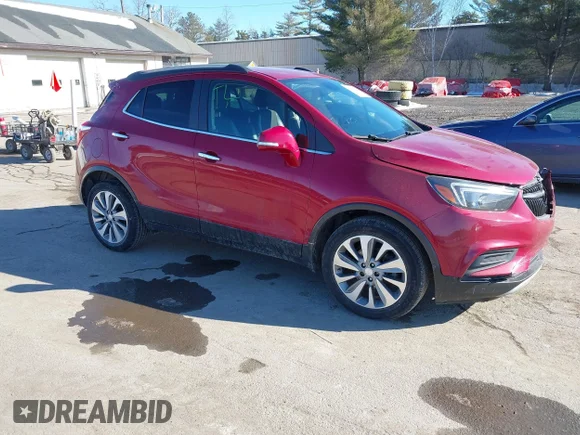 ✅ 2019 Buick Encore Preferred • VIN: KL4CJASB9KB710837 • Lot: 44424617. Listed on IAAI with 72,200 mi. Free auction sales archive from the USA and detailed vehicle history report at DreamBid. Image 1.
