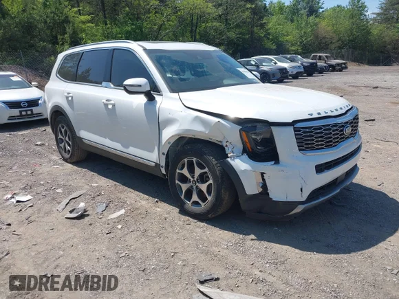 ✅ 2020 Kia Telluride EX • VIN: 5XYP34HC5LG008668 • Лот: 42063077. Опубліковано раніше на IAAI з пробігом 59 480 миль. Безкоштовний доступ до архіву аукціонних продажів зі США та докладний звіт про історію автомобіля на DreamBid. Зображення 1.