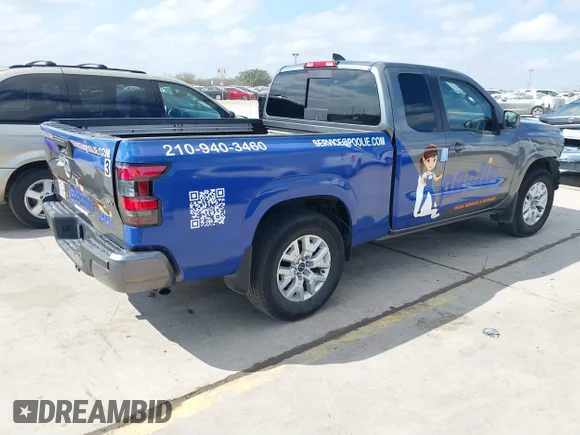 ✅ 2024 Nissan Frontier S • VIN: 1N6ED1CL4RN650274 • Lot: 41460088. Wystawiony na IAAI z przebiegiem 10 426 mil. Bezpłatny archiwum sprzedaży aukcyjnych z USA i szczegółowy raport historii pojazdu na DreamBid. Zdjęcie 4.
