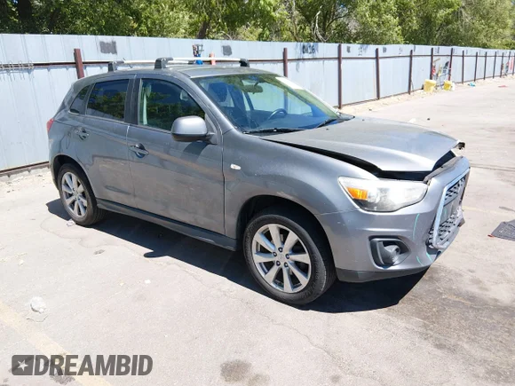 ✅ 2015 Mitsubishi Outlander ES • VIN: 4A4AP3AW7FE024420 • Lot: 45400050. Listed on IAAI with 143,082 mi. Free auction sales archive from the USA and detailed vehicle history report at DreamBid. Image 1.