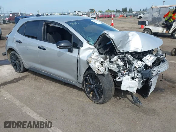 ✅ 2021 Toyota Corolla SE • VIN: JTND4MBE9M3126220 • Lot: 42032433. Listed on IAAI with 51,455 mi. Free auction sales archive from the USA and detailed vehicle history report at DreamBid. Image 1.