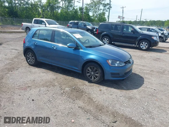 ✅ 2015 Volkswagen Golf TSI S • VIN: 3VW217AU0FM030375 • Лот: 45192235. Опубликован ранее на IAAI с пробегом 96 629 миль. Бесплатный доступ к архиву аукционных продаж из США и подробный отчёт об истории автомобиля на DreamBid. Изображение 1.