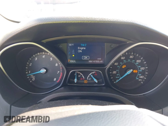 ✅ 2013 Ford Focus SE • VIN: 1FADP3F22DL222766 • Lot: 43486911. Wystawiony na IAAI z przebiegiem 147 695 mil. Bezpłatny archiwum sprzedaży aukcyjnych z USA i szczegółowy raport historii pojazdu na DreamBid. Zdjęcie 7.