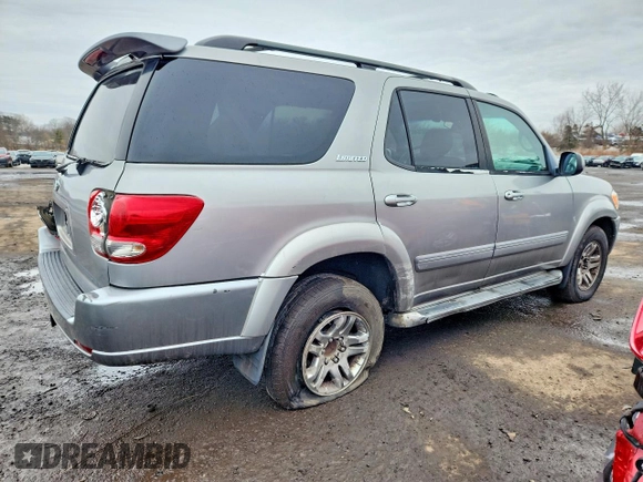 ✅ 2005 Toyota Sequoia Limited • VIN: 5TDBT48A95S254976 • Lot: 77476485. Wystawiony na Copart z przebiegiem 239 052 mil. Bezpłatny archiwum sprzedaży aukcyjnych z USA i szczegółowy raport historii pojazdu na DreamBid. Zdjęcie 3.
