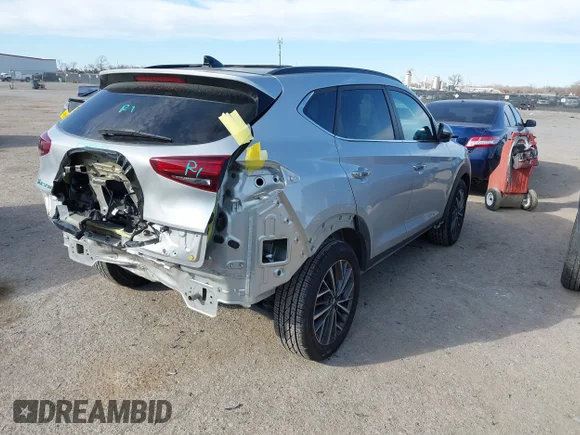 ✅ 2019 Hyundai Tucson Night Edition • VIN: KM8J33AL5KU883879 • Lot: 44131206. Wystawiony na IAAI z przebiegiem 93 874 mil. Bezpłatny archiwum sprzedaży aukcyjnych z USA i szczegółowy raport historii pojazdu na DreamBid. Zdjęcie 4.