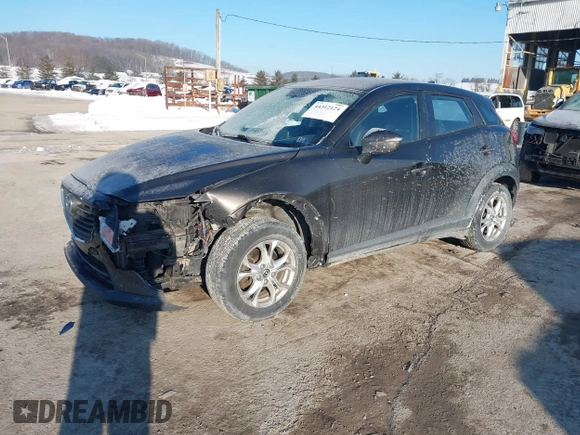 ✅ 2016 Mazda CX-3 Touring • VIN: JM1DKBC79G0126402 • Lot: 44312124. Wystawiony na IAAI z przebiegiem 135 102 mil. Bezpłatny archiwum sprzedaży aukcyjnych z USA i szczegółowy raport historii pojazdu na DreamBid. Zdjęcie 2.