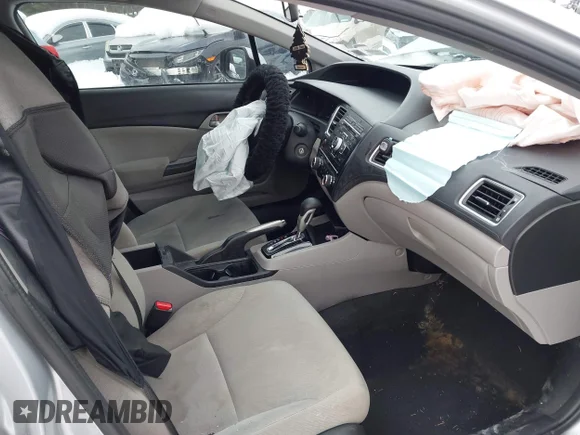 ✅ 2013 Honda Civic LX • VIN: 2HGFB2F56DH554231 • Lot: 44289299. Listed on IAAI with 210,154 mi. Free auction sales archive from the USA and detailed vehicle history report at DreamBid. Image 5.