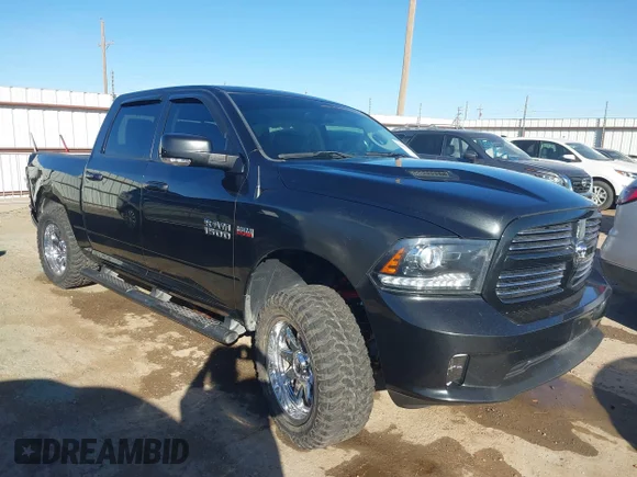 ✅ 2017 Ram 1500 Sport • VIN: 1C6RR7MT9HS673824 • Лот: 44003630. Опубликован ранее на IAAI с пробегом 105 446 миль. Бесплатный доступ к архиву аукционных продаж из США и подробный отчёт об истории автомобиля на DreamBid. Изображение 1.