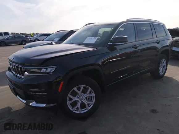 ✅ 2021 Jeep Grand Cherokee Limited • VIN: 1C4RJKBG1M8180039 • Lot: 44610373. Wystawiony na IAAI z przebiegiem 38 364 mil. Bezpłatny archiwum sprzedaży aukcyjnych z USA i szczegółowy raport historii pojazdu na DreamBid. Zdjęcie 2.
