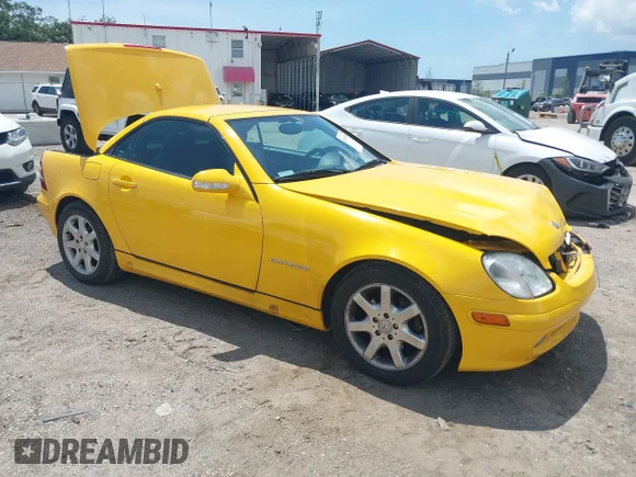 ✅ 2003 Mercedes-Benz SLK 230 Kompressor • VIN: WDBKK49F63F273218 • Lot: 42519798. Wystawiony na IAAI z przebiegiem 64 847 mil. Bezpłatny archiwum sprzedaży aukcyjnych z USA i szczegółowy raport historii pojazdu na DreamBid. Zdjęcie 1.