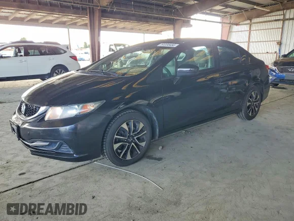 ✅ 2015 Honda Civic EX • VIN: 19XFB2F84FE205219 • Лот: 50000456. Опубліковано раніше на Copart з пробігом 165 338 миль. Безкоштовний доступ до архіву аукціонних продажів зі США та докладний звіт про історію автомобіля на DreamBid. Зображення 1.