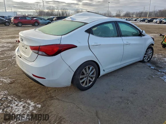 ✅ 2015 Hyundai Elantra SE • VIN: 5NPDH4AE1FH578373 • Lot: 96602475. Wystawiony na Copart z przebiegiem 114 507 mil. Bezpłatny archiwum sprzedaży aukcyjnych z USA i szczegółowy raport historii pojazdu na DreamBid. Zdjęcie 3.