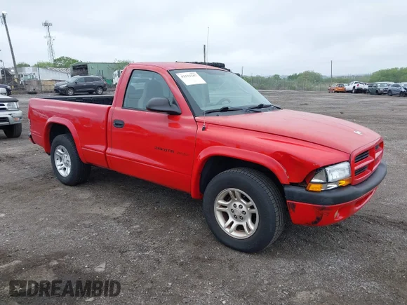 ✅ 2002 Dodge Dakota Sport • VIN: 1B7FL36X62S720322 • Lot: 42191267. Listed on IAAI with 108,191 mi. Free auction sales archive from the USA and detailed vehicle history report at DreamBid. Image 1.