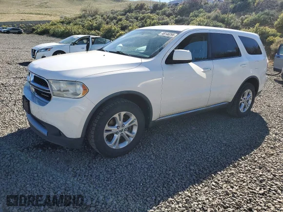 ✅ 2012 Dodge Durango SXT • VIN: 1C4RDJAG9CC181180 • Lot: 48146266. Wystawiony na Copart z przebiegiem 183 076 mil. Bezpłatny archiwum sprzedaży aukcyjnych z USA i szczegółowy raport historii pojazdu na DreamBid. Zdjęcie 1.