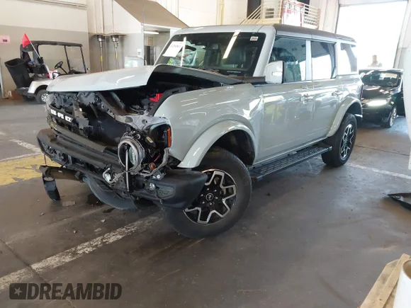 ✅ 2022 Ford Bronco • VIN: 1FMEE5DP6NLB35366 • Лот: 43294861. Опубликован ранее на IAAI с пробегом 39 487 миль. Бесплатный доступ к архиву аукционных продаж из США и подробный отчёт об истории автомобиля на DreamBid. Изображение 2.