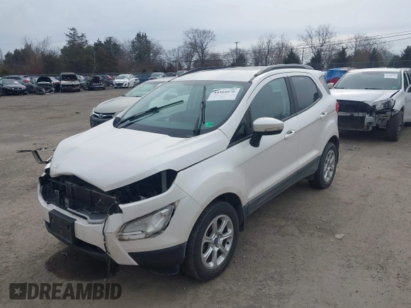 ✅ 2018 Ford EcoSport SE • VIN: MAJ6P1UL8JC246770 • Lot: 44504076. Wystawiony na IAAI z przebiegiem 115 640 mil. Bezpłatny archiwum sprzedaży aukcyjnych z USA i szczegółowy raport historii pojazdu na DreamBid. Zdjęcie 2.
