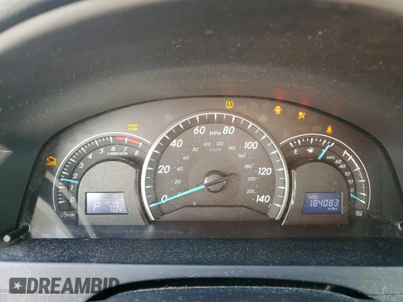 ✅ 2012 Toyota Camry LE • VIN: 4T4BF1FK2CR272716 • Lot: 47718256. Wystawiony na Copart z przebiegiem 184 083 mil. Bezpłatny archiwum sprzedaży aukcyjnych z USA i szczegółowy raport historii pojazdu na DreamBid. Zdjęcie 9.