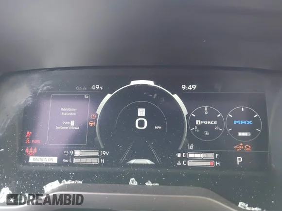 ✅ 2024 Toyota Tundra Limited Hybrid • VIN: 5TFJC5DB6RX063709 • Lot: 43757433. Wystawiony na IAAI z przebiegiem 16 583 mil. Bezpłatny archiwum sprzedaży aukcyjnych z USA i szczegółowy raport historii pojazdu na DreamBid. Zdjęcie 7.