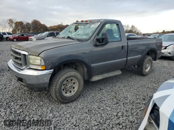 ✅ 2002 Ford F-250 XL • VIN: 1FTNF21L02EA01325 • Lot: 87369205. Listed on Copart with 168,529 mi. Free auction sales archive from the USA and detailed vehicle history report at DreamBid. Image 1.