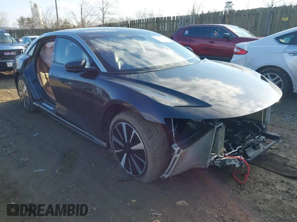 ✅ 2023 Lucid Air Touring • VIN: 50EA1TEA2PA003549 • Лот: 44379381. Опубликован ранее на IAAI с пробегом 59 363 миль. Бесплатный доступ к архиву аукционных продаж из США и подробный отчёт об истории автомобиля на DreamBid. Изображение 1.