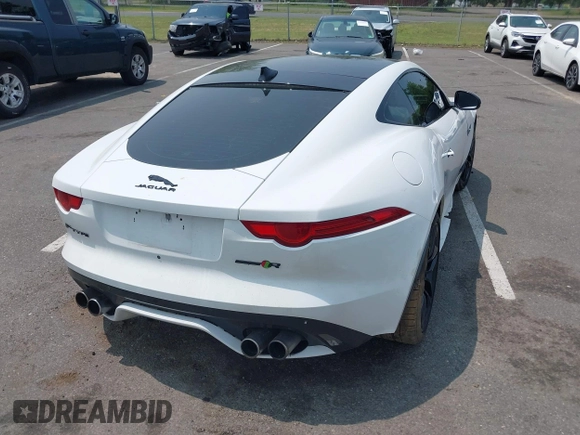 ✅ 2017 Jaguar F-Type R • VIN: SAJWJ6DL7HMK35614 • Lot: 42434353. Listed on IAAI with 58,626 mi. Free auction sales archive from the USA and detailed vehicle history report at DreamBid. Image 4.