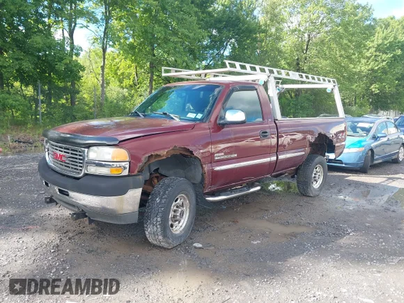 ✅ 2002 GMC Sierra 2500HD • VIN: 1GTHK24112E202301 • Lot: 45342327. Wystawiony na IAAI z przebiegiem 141 013 mil. Bezpłatny archiwum sprzedaży aukcyjnych z USA i szczegółowy raport historii pojazdu na DreamBid. Zdjęcie 2.